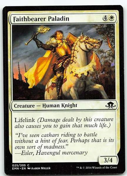 Faithbearer Paladin - Eldritch Moon #025/205