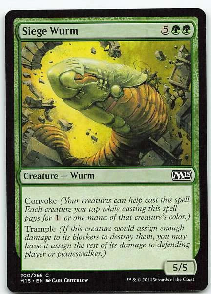 Siege Wurm - Magic 2015 #200/269
