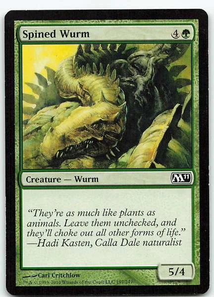 Spined Wurm - Multiple Sets #197/249