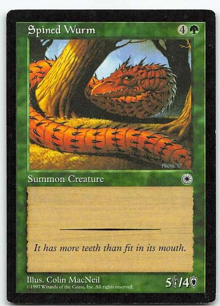 Spined Wurm - Stronghold, Magic 2011 #5/40