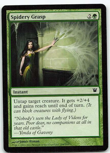 Spidery Grasp - Innistrad #204/264