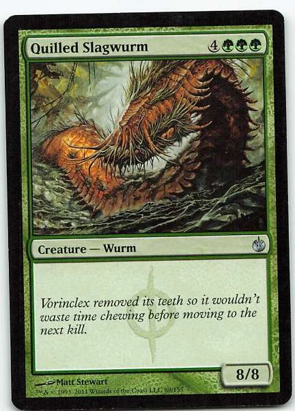 Quilled Slagwurm - Mirrodin Besieged #89/155