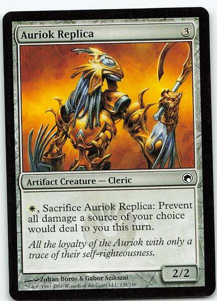 Auriok Replica - Scars of Mirrodin #138/249