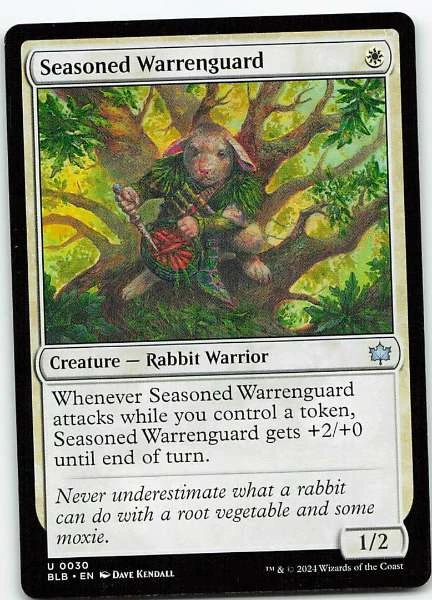 Seasoned Warrenguard - Bloomburrow #030