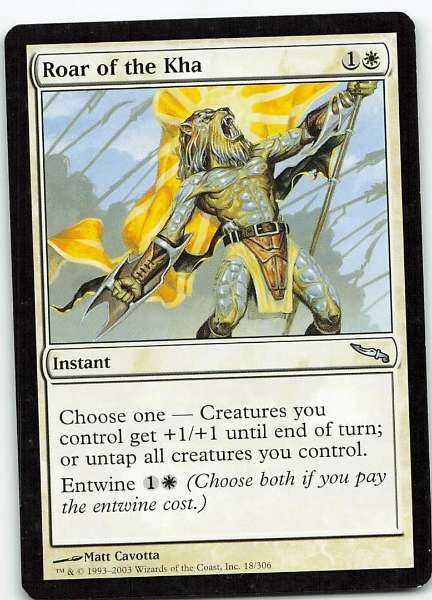 Roar of the Kha - Mirrodin #18/306