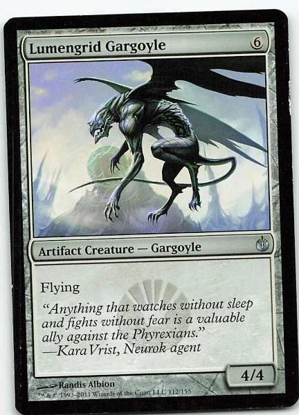 Lumengrid Gargoyle - Mirrodin Besieged #112/155