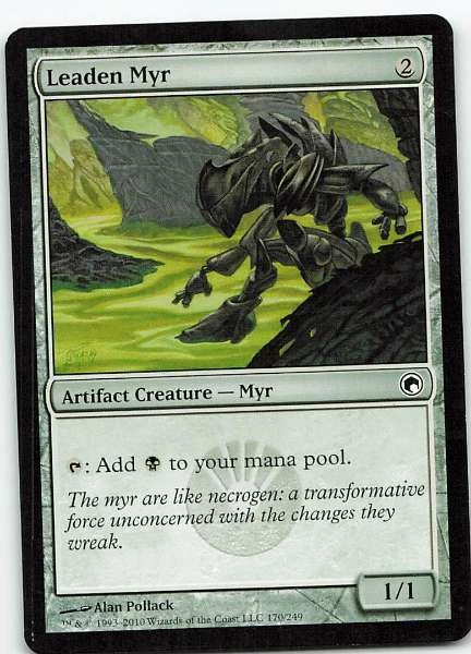 Leaden Myr - Scars of Mirrodin #170/249