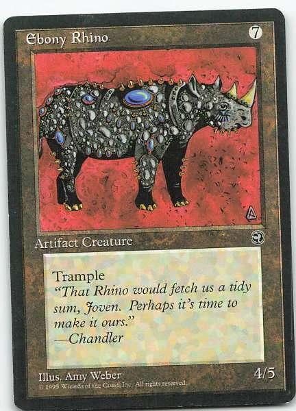 Ebony Rhino - Homelands #7