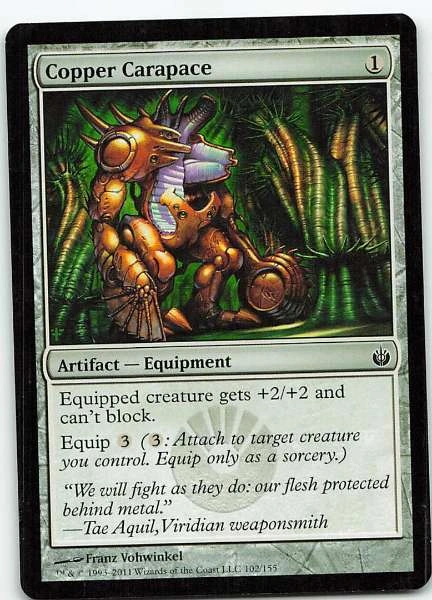 Copper Carapace - Mirrodin Besieged #102/155