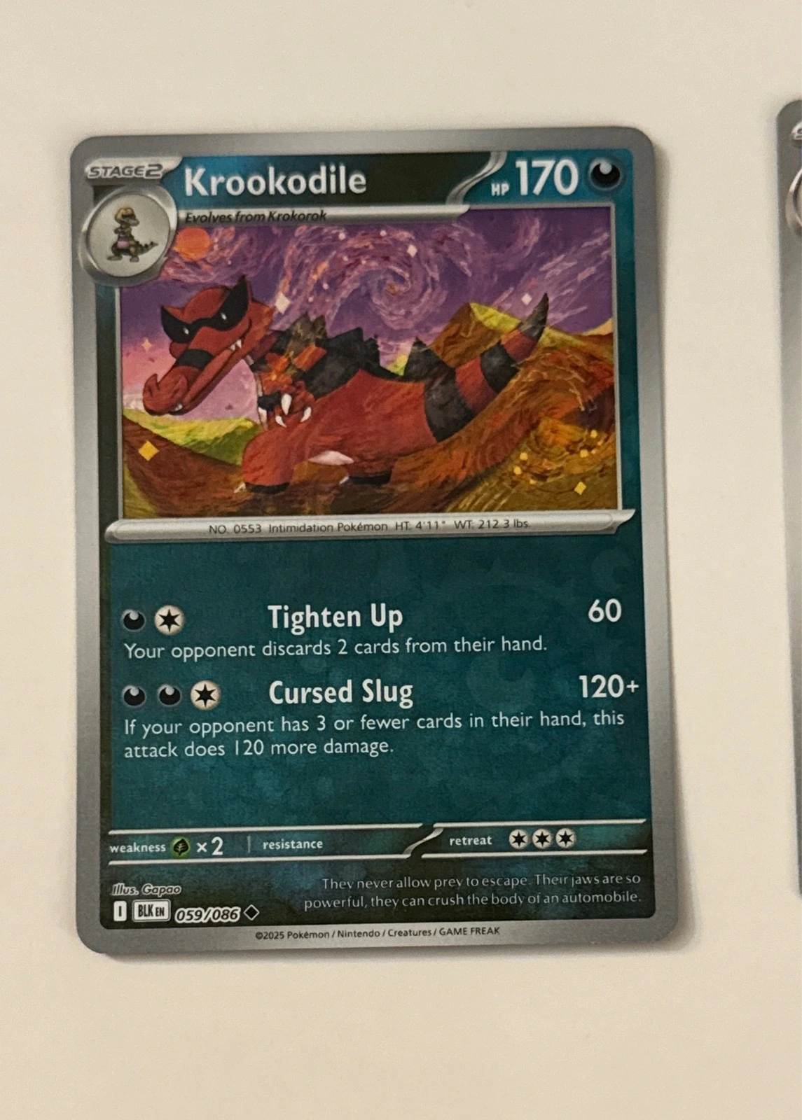 Krookodile - Pokémon #059/086