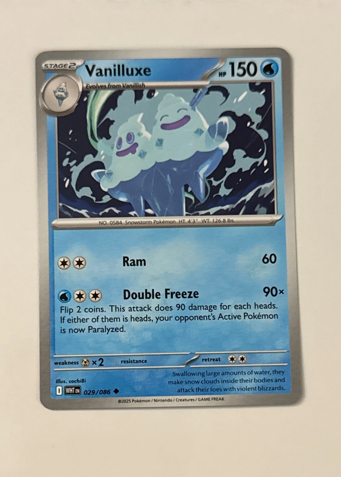 Vanilluxe - Pokémon TCG Classic #029/086