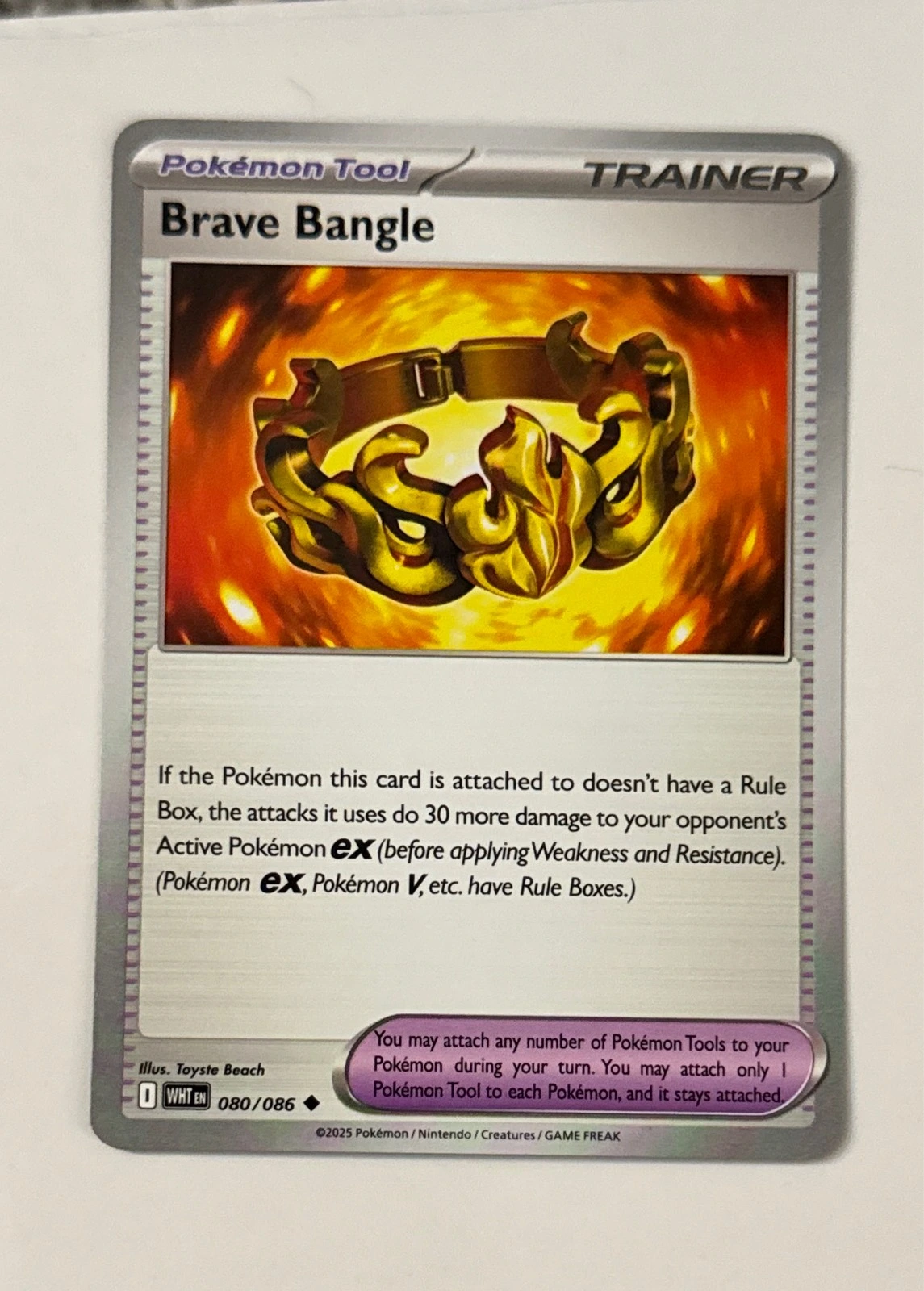 Brave Bangle - Surging Sparks #080/086