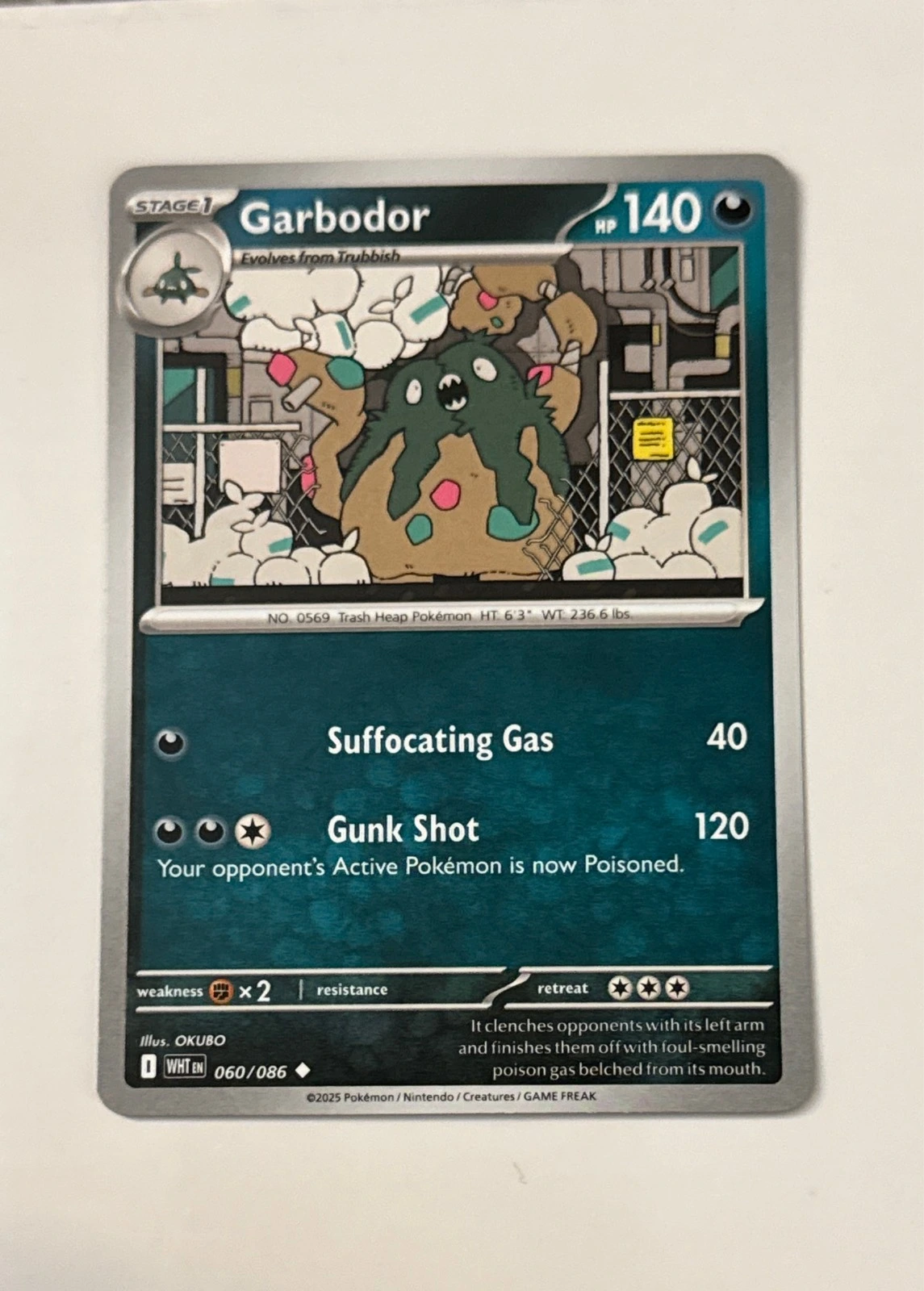 Garbodor - WHT #060/086