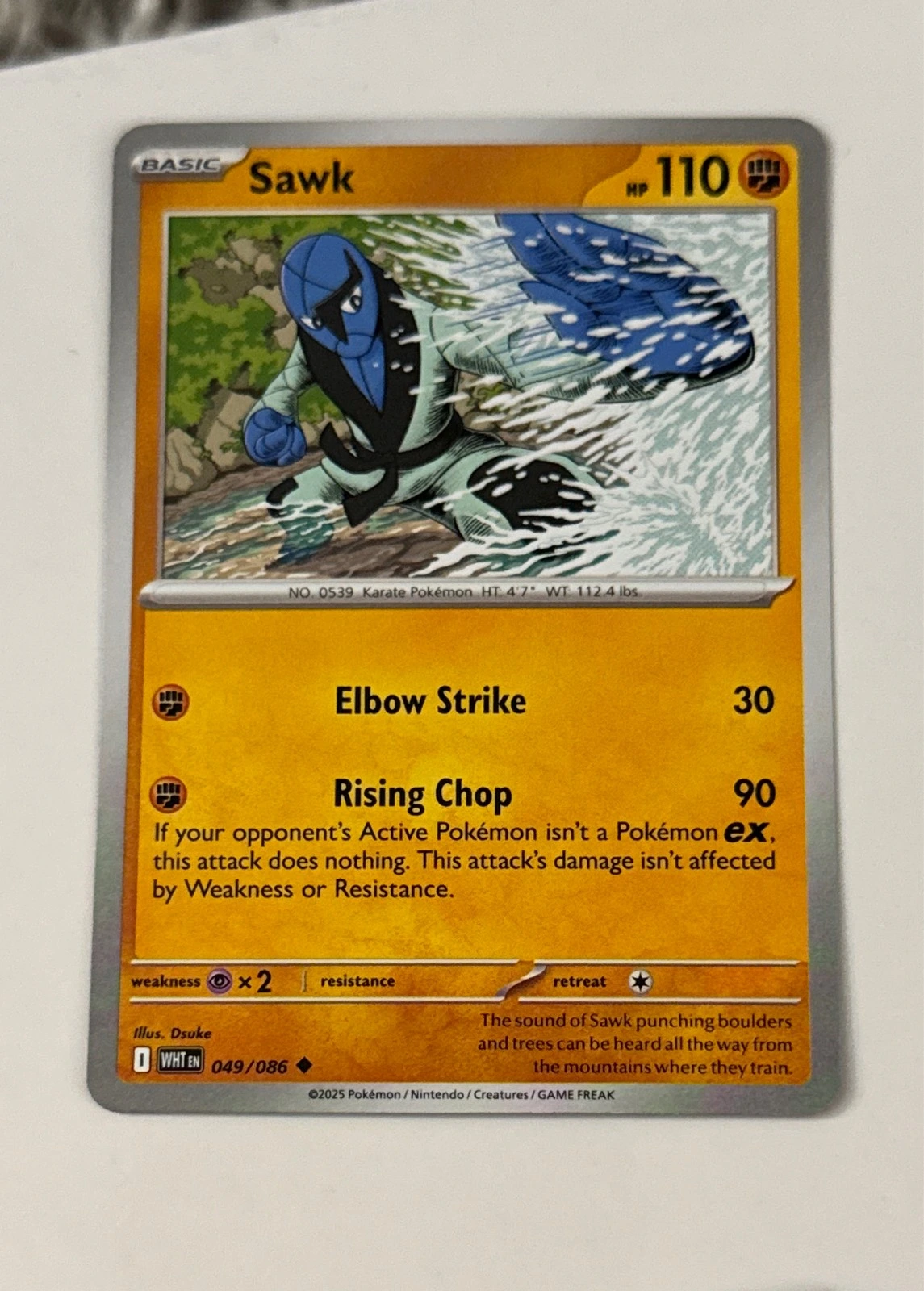 Sawk - Prismatic Evolutions #049/086