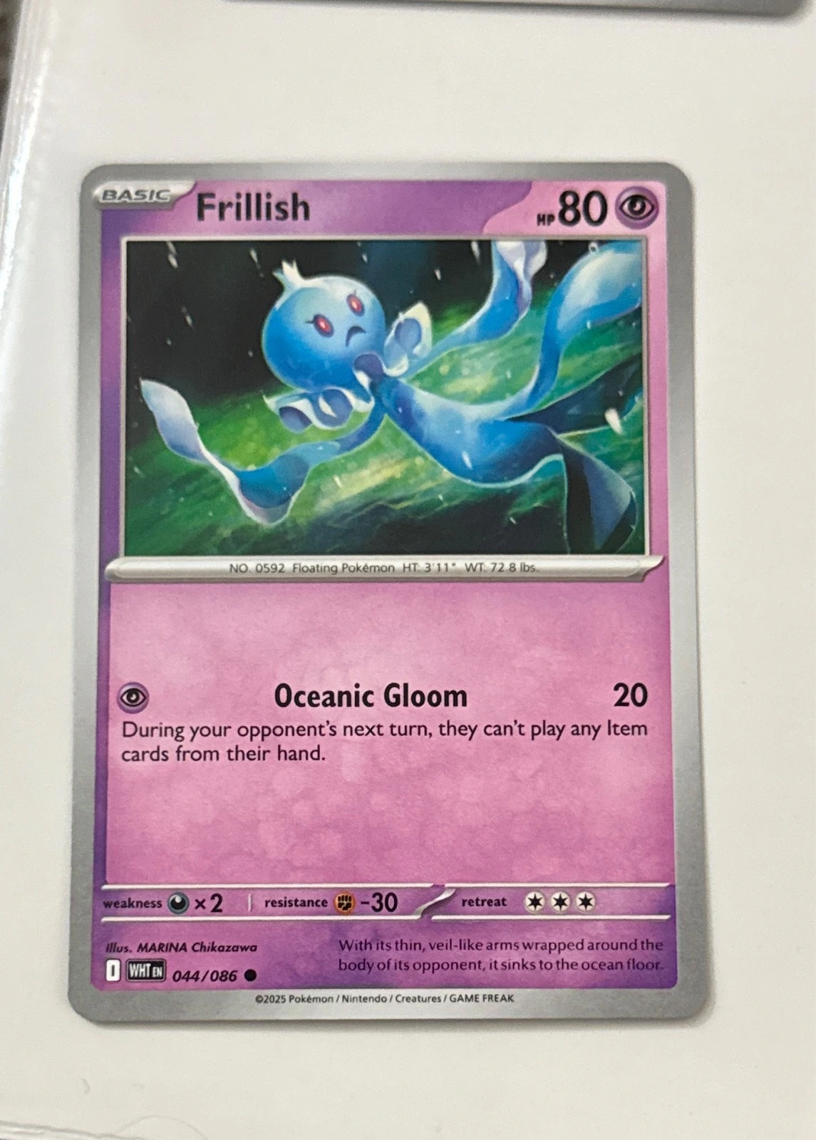 Frillish - Stellar Crown #044/086