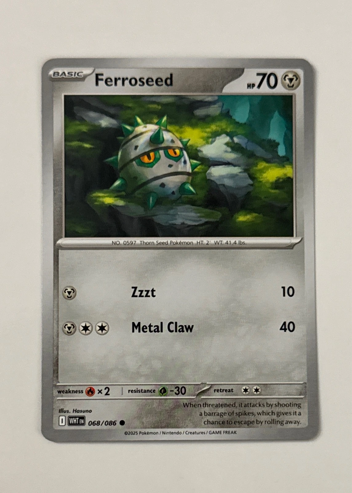 Ferroseed - Stellar Crown #068/086
