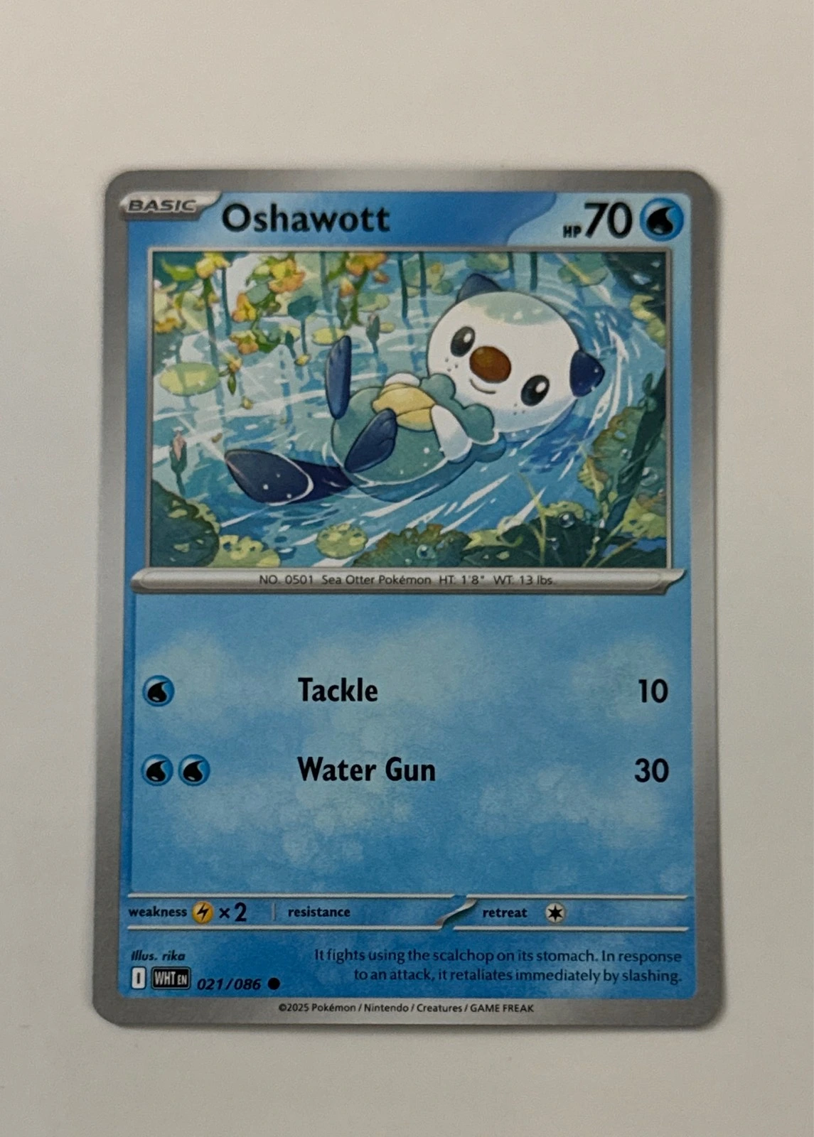 Oshawott - Stellar Crown #021/086
