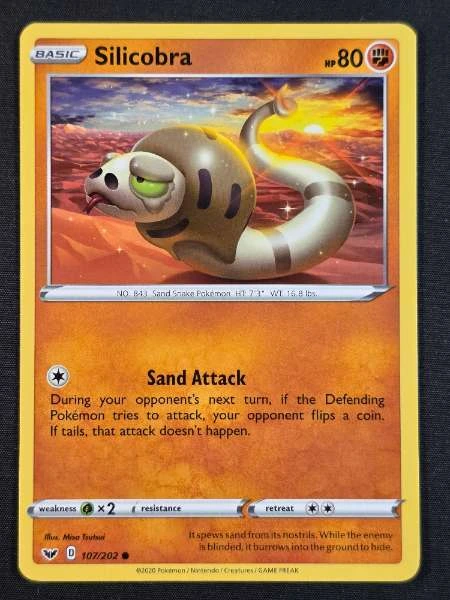Silicobra - Sword & Shield #107/202