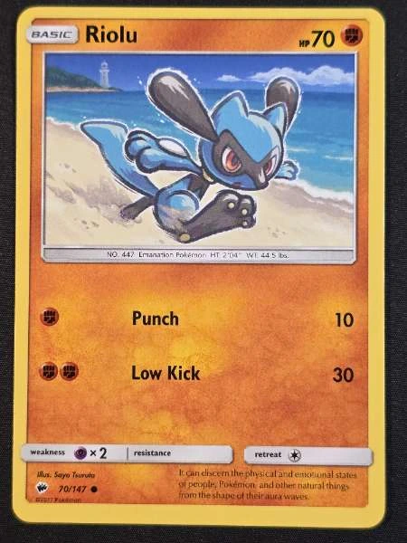 Riolu - Burning Shadows #70/147