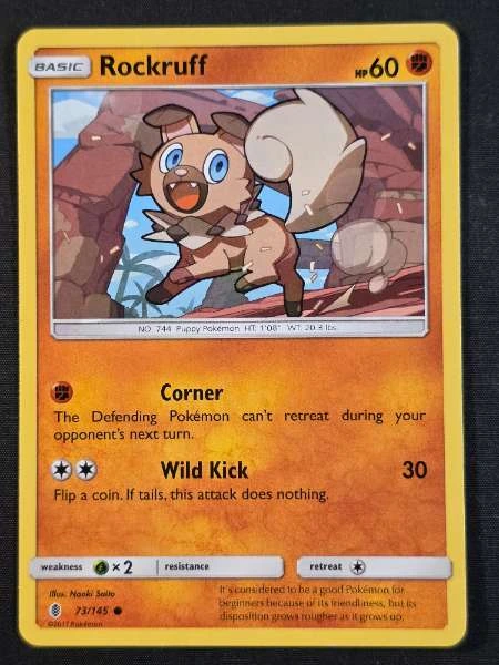 Rockruff - Guardians Rising #73/145