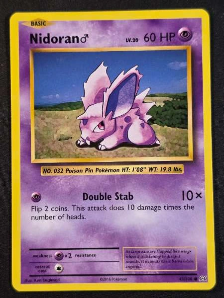 Nidoran♂ - Evolutions #43/108