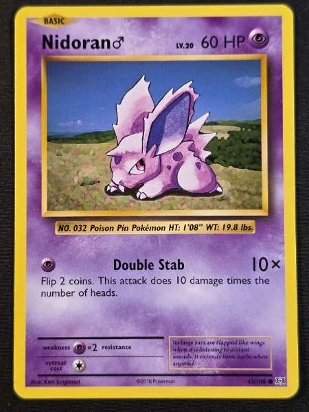 Nidoran♂ - Evolutions #43/108