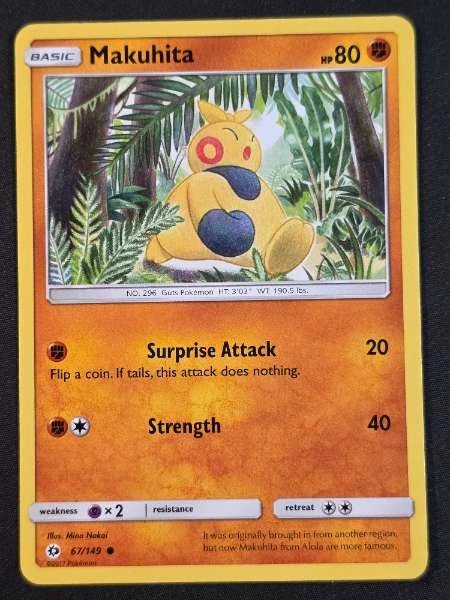 Makuhita - Sun & Moon Base Set #67/149