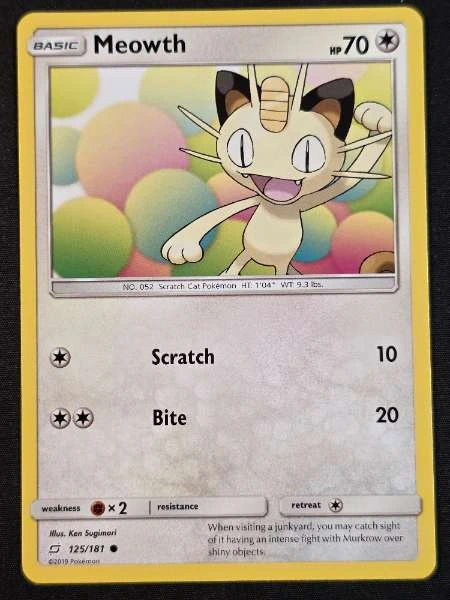 Meowth - Team Up #125/181