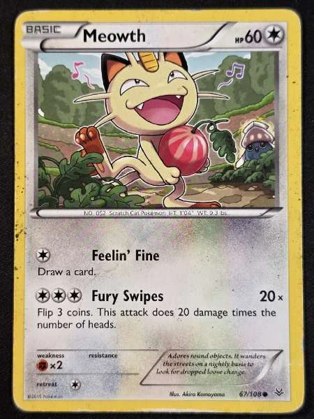 Meowth - Roaring Skies #67/108
