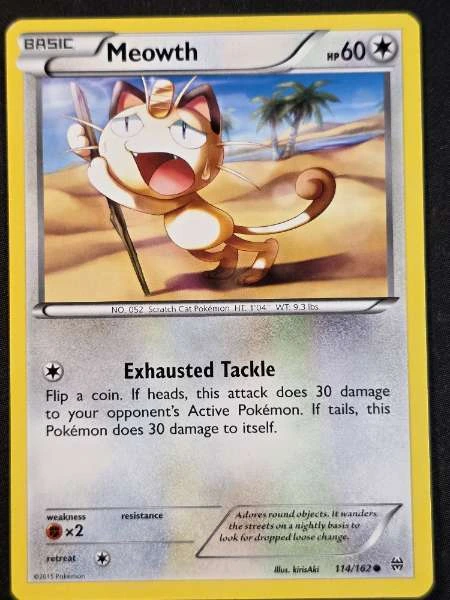Meowth - BREAKthrough #114/162