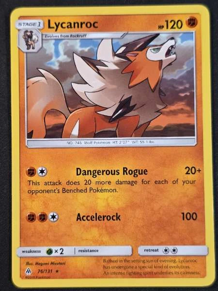 Lycanroc - Forbidden Light #76/131