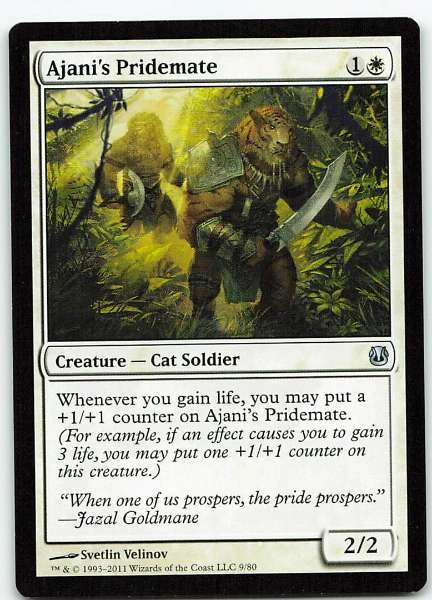 Ajani's Pridemate - Foundations #9/80