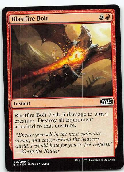 Blastfire Bolt - Magic 2015 #130/269