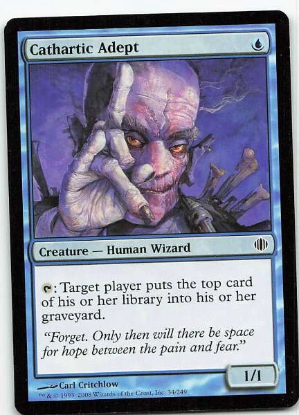Cathartic Adept - Shards of Alara #34/249