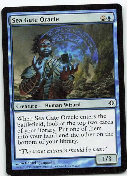 Sea Gate Oracle - Rise of the Eldrazi #85/248
