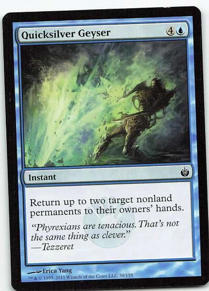 Quicksilver Geyser - Mirrodin Besieged #30/155