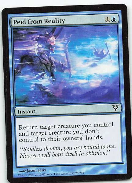 Peel from Reality - Avacyn Restored #71/244