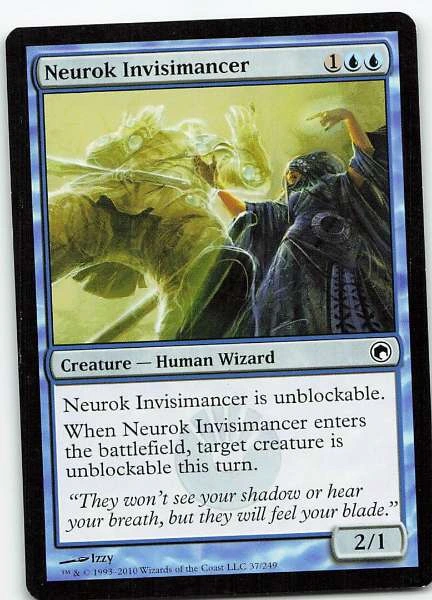 Neurok Invisimancer - Scars of Mirrodin #37/249