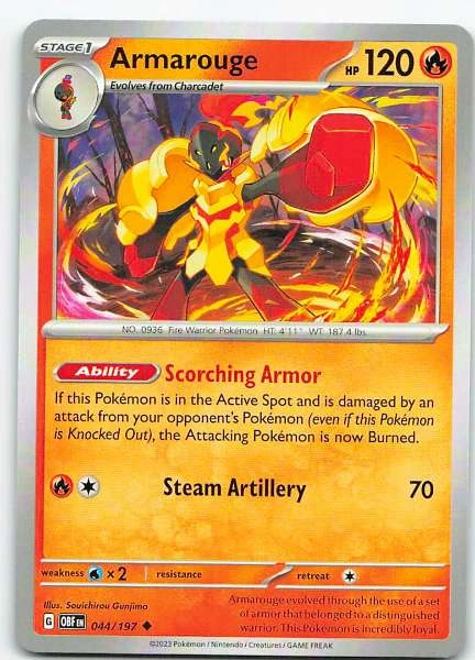 Armarouge - Obsidian Flames #044/197