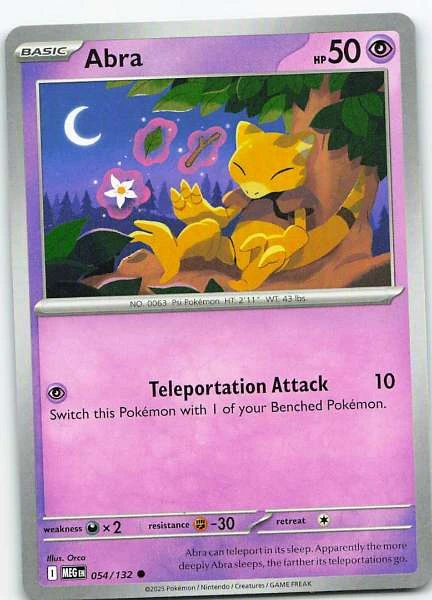 Abra - Mega Evolution #054/132