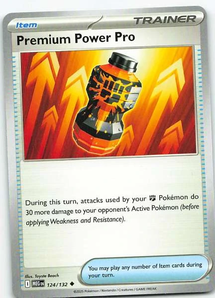 Premium Power Pro - Mega Evolution #124/132