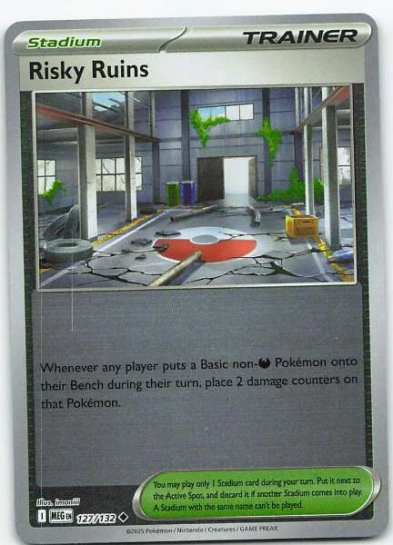 Risky Ruins - Mega Evolution #127/132
