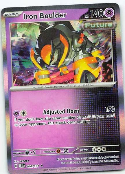 Iron Boulder - Prismatic Evolutions #046/131