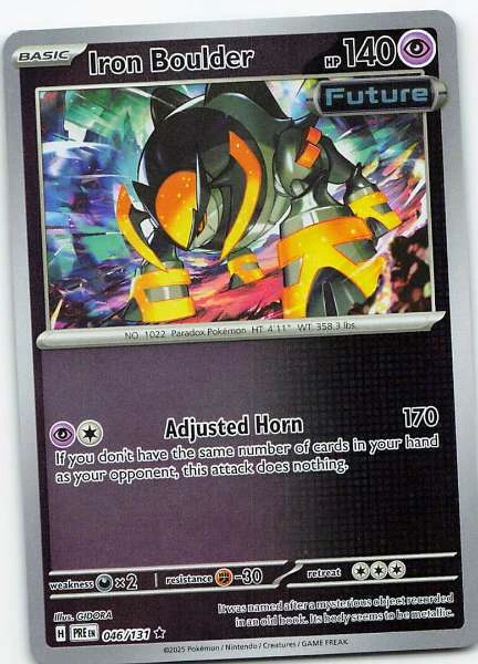 Iron Boulder - Prismatic Evolutions #046/131