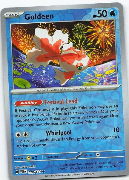 Goldeen - Prismatic Evolutions #020/131