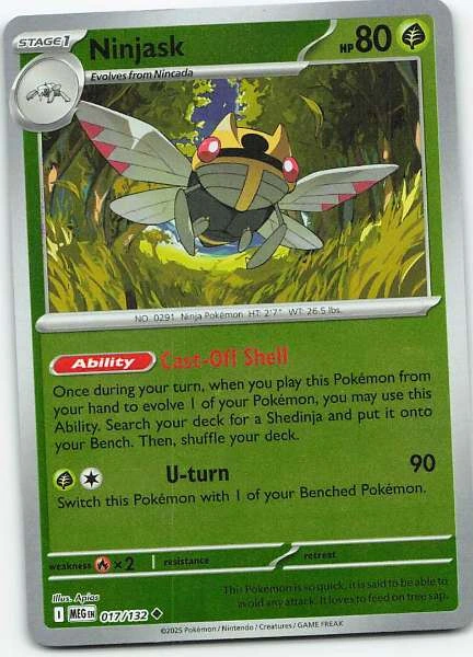 Ninjask - Mega Evolution #017/132