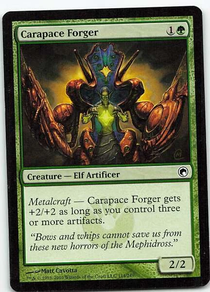 Carapace Forger - Scars of Mirrodin #114/249