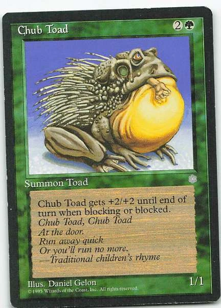 Chub Toad - Ice Age #229