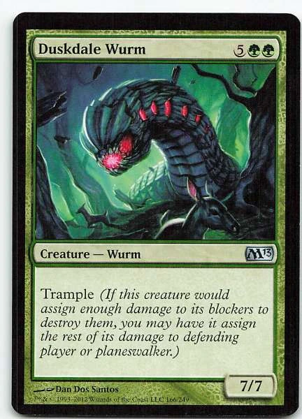 Duskdale Wurm - Magic 2013 #166/249