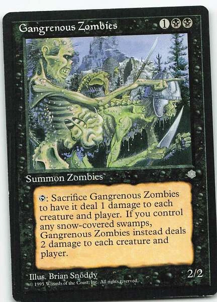 Gangrenous Zombies - Ice Age #127